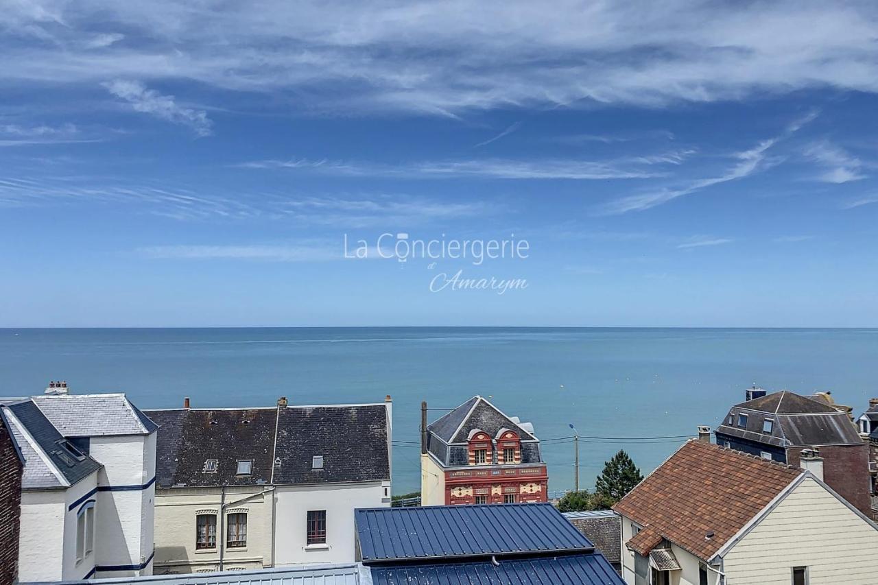 Ab19 - Reves Sales Avec Vue Mer Imprenable Apartment Ault Exterior photo