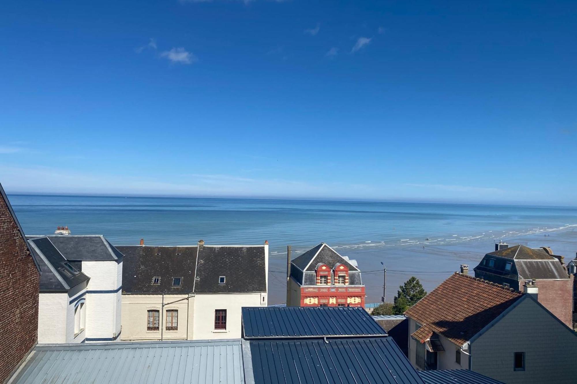 Ab19 - Reves Sales Avec Vue Mer Imprenable Apartment Ault Exterior photo