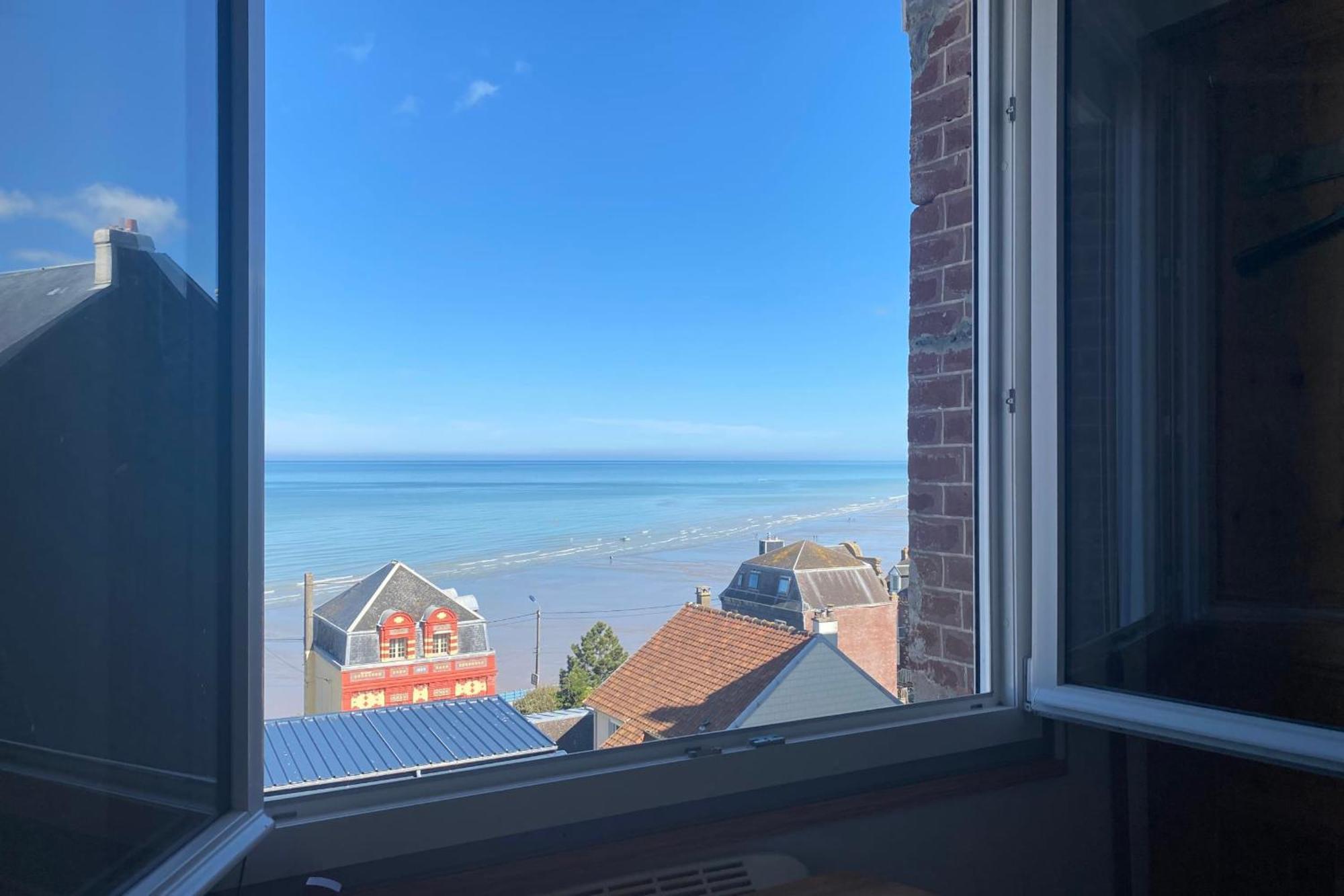 Ab19 - Reves Sales Avec Vue Mer Imprenable Apartment Ault Exterior photo